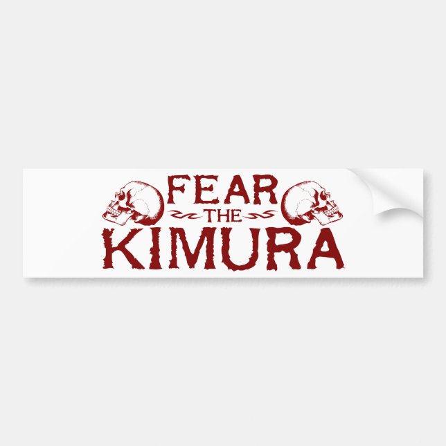 Adesivo Para Carro Kimura (Frente)