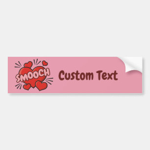 Adesivo Para Carro Kissing Comic Sound Effect