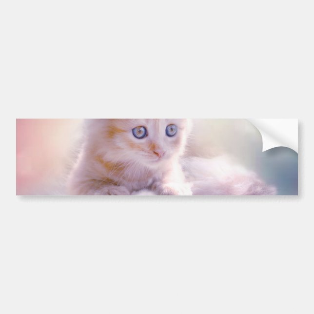 Adesivo Para Carro Kitten Natal (Frente)