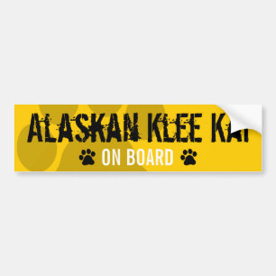 Adesivo Para Carro Klee do Alasca Kai a bordo