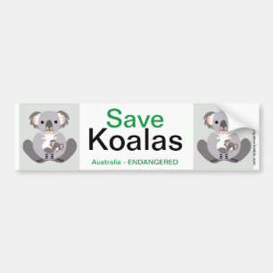 Adesivo Para Carro Koala- Bumper Sticker