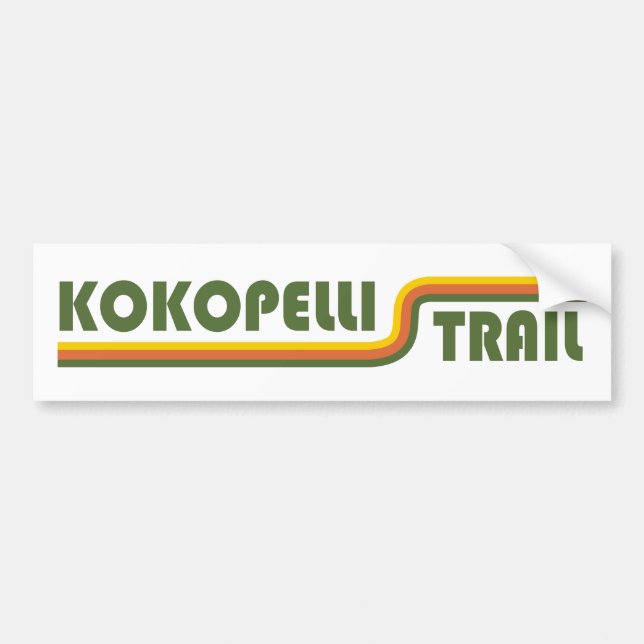 Adesivo Para Carro Kokopelli Trail (Frente)