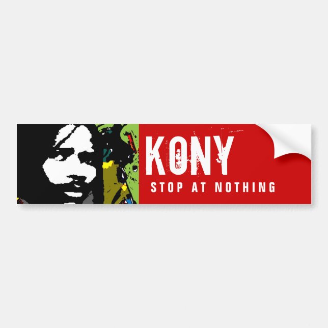 Adesivo Para Carro Kony 2012 (Frente)