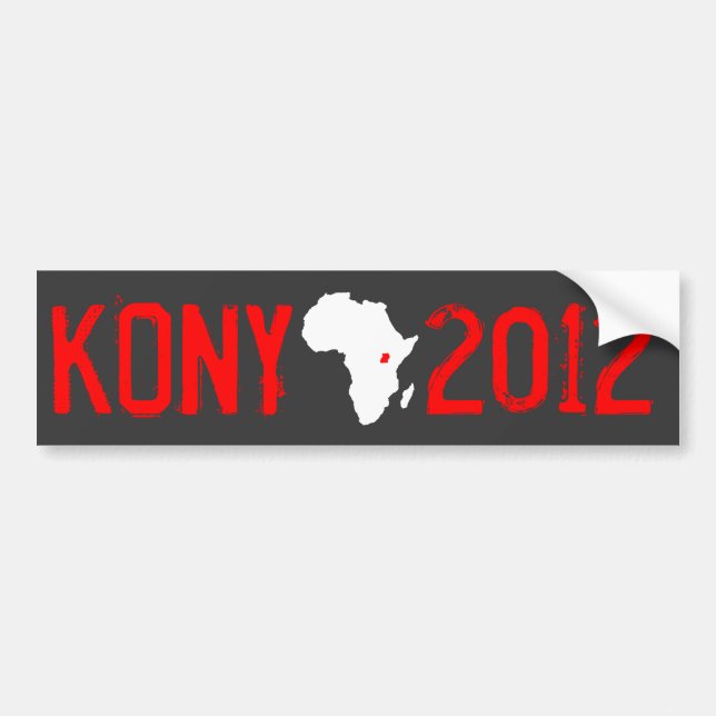 Adesivo Para Carro Kony 2012 (Frente)