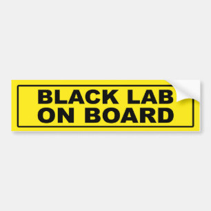 Adesivo Para Carro Laboratório preto a bordo