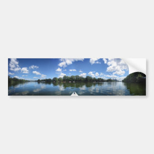 Adesivo Para Carro Lady Bird Lake Panorama - Austin - Texas
