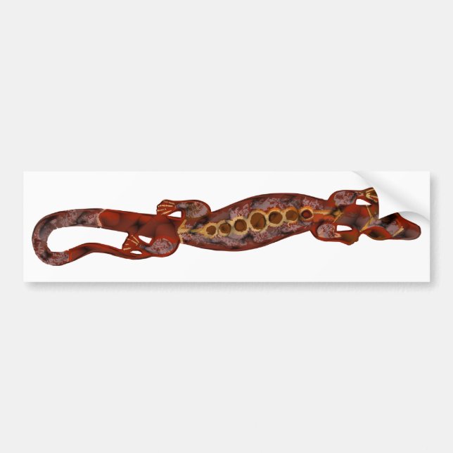 Adesivo Para Carro Lagarto-da-baleia (Frente)