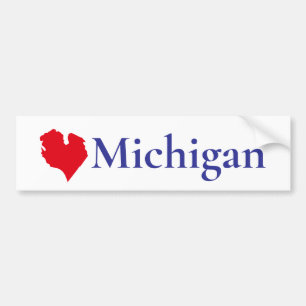 Adesivo Para Carro Lago Michigan - Excelente do Estado divertido