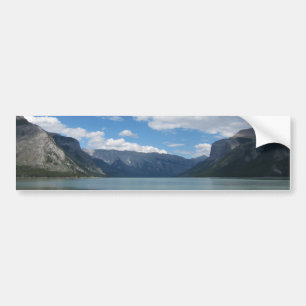 Adesivo Para Carro Lago Minnewanka, Montanhas Rochosas, Canadá