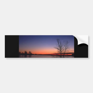 Adesivo Para Carro Lago Sunrise