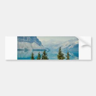 Adesivo Para Carro lagoas de montanha do inverno