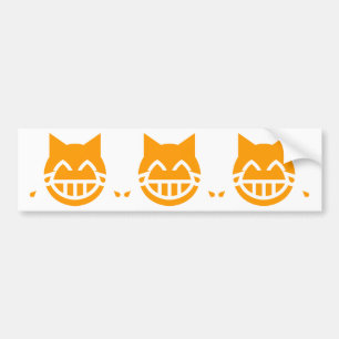 Adesivo Para Carro Lágrimas de Joy Emoji Cat