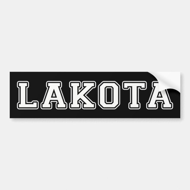 Adesivo Para Carro Lakota (Frente)
