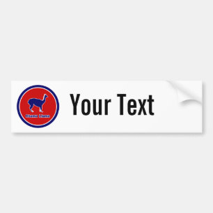 Adesivo Para Carro Lama de Obama