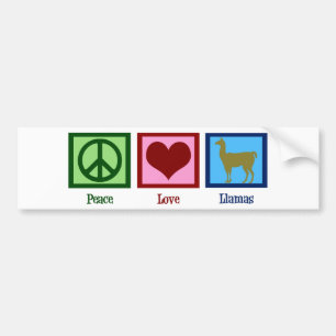 Adesivo Para Carro Lamas do amor da paz