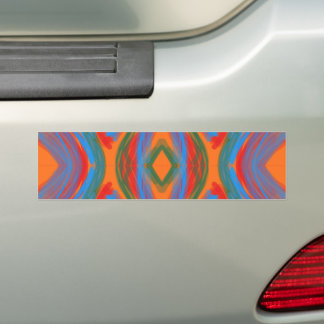 Adesivo Para Carro Laranja Abstrato