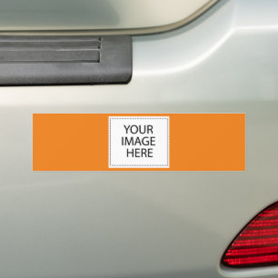 Adesivo Para Carro Laranja #BumperSticker