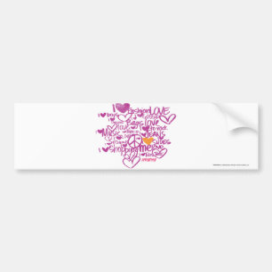 Adesivo Para Carro Laranja/roxo dos grafites