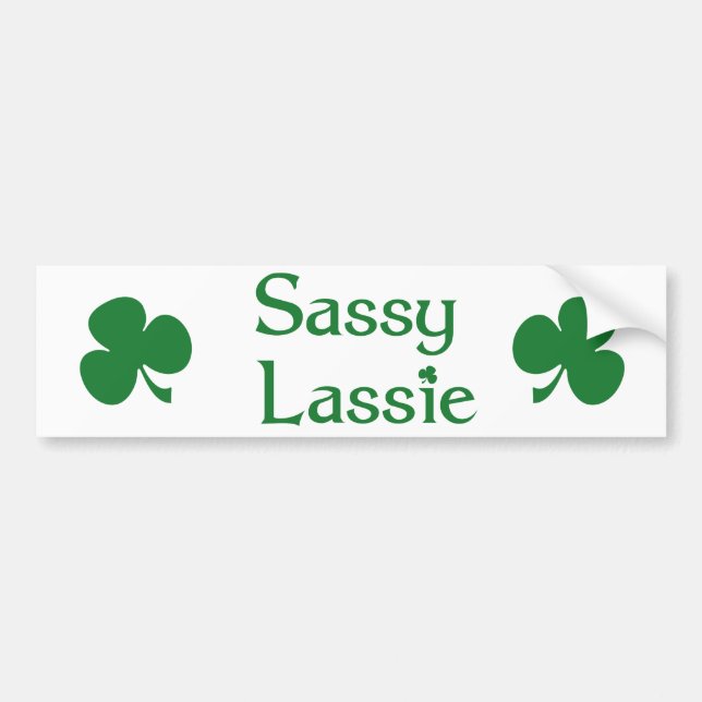 Adesivo Para Carro Lassie Sassy (Frente)