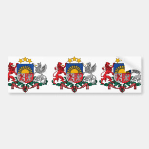 Adesivo Para Carro Latvia, Latvia