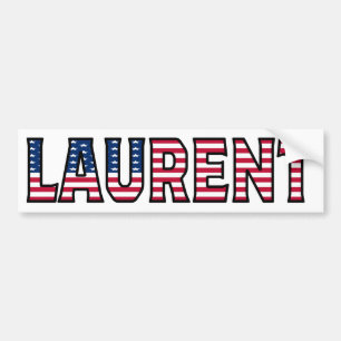 Adesivo Para Carro Laurent Name Vorname USA Aufkleber Sticker Auto