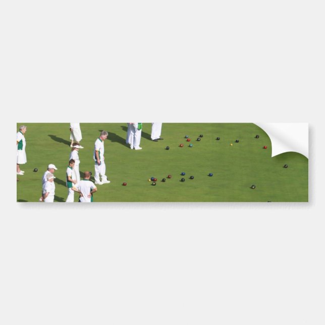 Adesivo Para Carro Lawn Bowls Inglaterra (Frente)