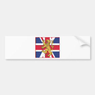 Adesivo Para Carro Leão BRITÂNICO da bandeira