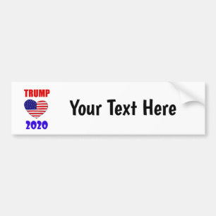 Adesivo Para Carro Legal Pro Donald Trump 2020 para presidente