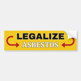 Adesivo Para Carro Legalizar o amianto