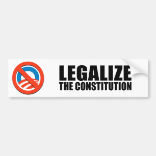 Adesivo Para Carro Legalize a constituição