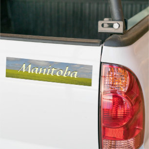 Adesivo Para Carro Lembrança de Manitoba do autocolante no vidro