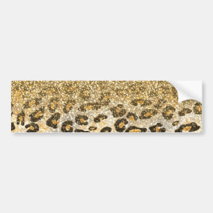 Adesivo Para Carro Leopardo-da-relva-branca