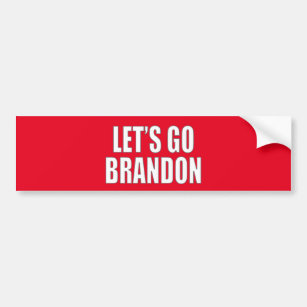 Adesivo Para Carro Let's Go Brandon