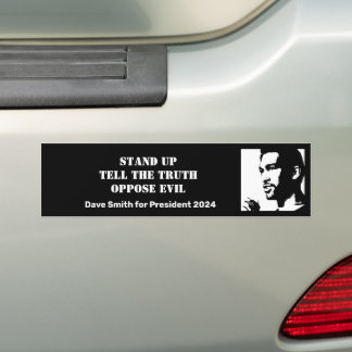Adesivo Para Carro Levante-se com Dave Smith Bumper Sticker