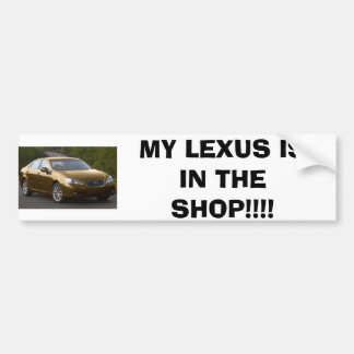 ADESIVO PARA CARRO LEXUS, MEU LEXUS ESTÁ NA LOJA!!!!