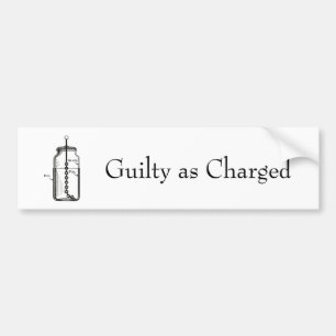 Adesivo Para Carro Leyden Jar Guilty foi acusado
