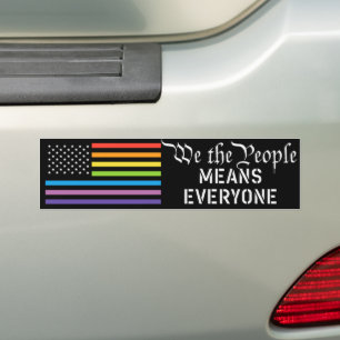 Adesivo Para Carro LGBTQ Que As Pessoas Significam Que Todos Orgulham