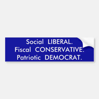 Adesivo Para Carro LIBERAL.Fiscal social CONSERVATIVE.Patriotic…