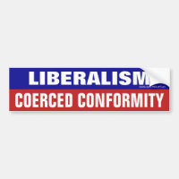 Liberalismo É Um Autocolante De Conformidade