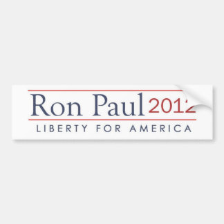 Adesivo Para Carro Liberdade 2012 de Ron Paul para América
