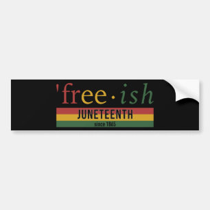 Adesivo Para Carro Liberdade desde 1865 bandeira pan-africana Décima