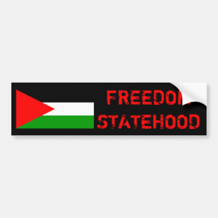 Adesivo Para Carro LIBERDADE E STATEHOOD PARA PALESTINA Bumpersticker