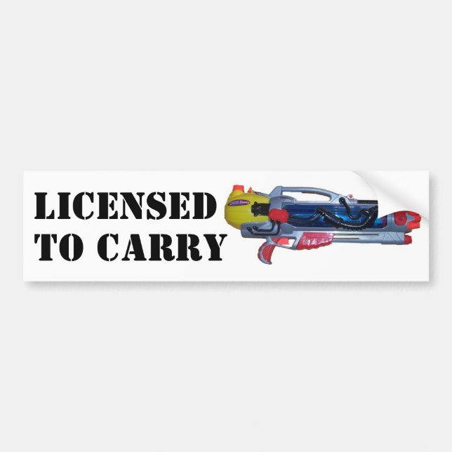 Adesivo Para Carro Licenciado para levar (Frente)