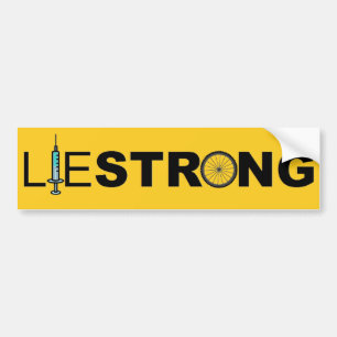 Adesivo Para Carro LIESTRONG - Lance Armstrong