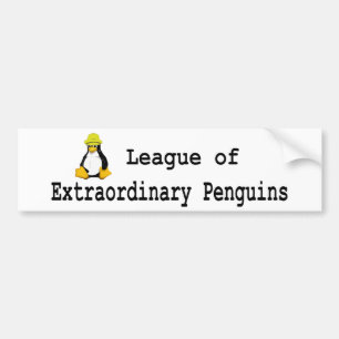 Adesivo Para Carro Liga dos Pinguins Extraordinários 2