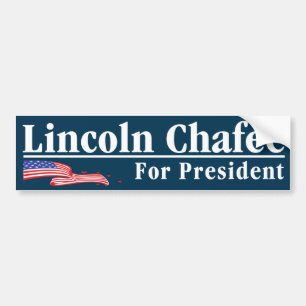 Adesivo Para Carro "Lincoln Chafee para o presidente