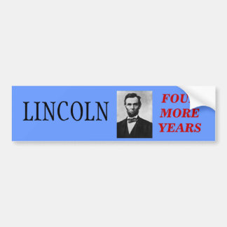 Adesivo Para Carro Lincoln para o presidente