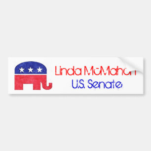 Adesivo Para Carro Linda McMahon para o autocolante no vidro traseiro