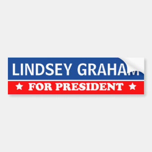 Adesivo Para Carro Lindsey Graham para o presidente 2016