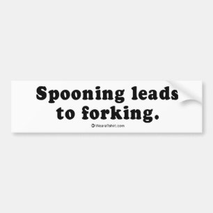 Adesivo Para Carro LINHAS DE PICKUP - "A Spooning leva ao forking"